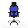 Piqueras y Crespo Chaise de Bureau 3D036G2 Bleu clair