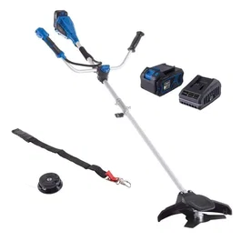 Scheppach BC-BCH330/20-X SET L Débroussailleuse sans fil, Coupe 33 cm, Batterie 20V 4Ah IXES + chargeur 2.4A