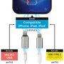 Be Mix Lot de 2 Adaptateurs pour iPhone (Micro USB et USB Type-C)</div>