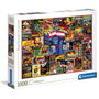 Clementoni Puzzle 1000 Pièces Classics Thriller - Dimensions du puzzle: 69 x 50 cm