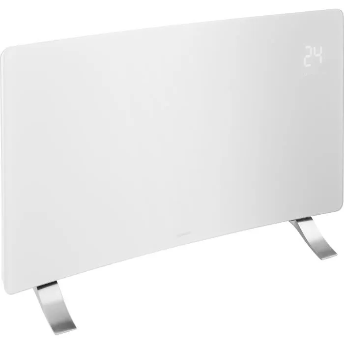 Sencor SCF 4740WH Radiateur intelligent Wi-Fi en verre blanc 2400 W