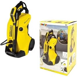 Smoby - Nettoyeur haute pression jouet Karcher K4 - Réplique réaliste avec raccordement au tuyau d'arrosage - Facile à transporter - Dès 3 ans