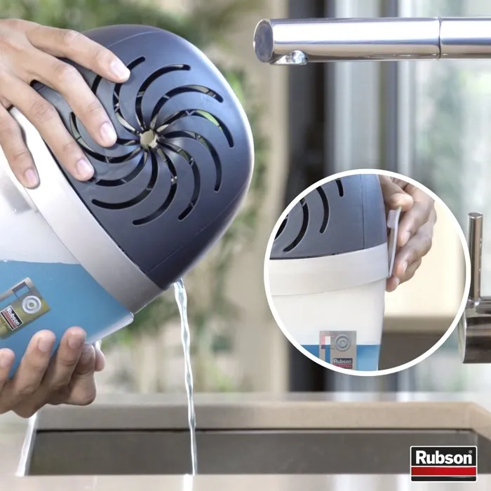 Rubson - Lot de 6 recharges absorbeur d'humidité AERO 360° - 5 Neutre + 1 Relax Lavande - Diffusion optimale et parfum apaisant