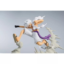 BANPRESTO Figura Monkey D. Luffy Gears5 Senkozekkei One Piece 7cm