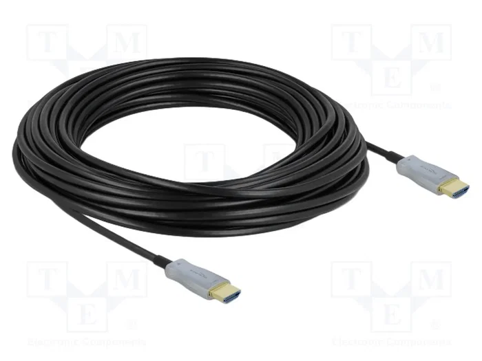 DELOCK Câble optique HDMI 2.0 High Speed 15m DELOCK Câble optique HDMI 2.0 High Speed 15m