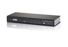Aten VS184A - Répartiteur HDMI 4K 4 Sorties, HDCP 1.4, 10,2 Gb/s, 340 MHz, Compatible Dolby True HD/DTS HD