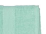 Berilo Serviette de Bain Unie Turquoise 90x150 cm - Coton et Polyester (Set de 12)