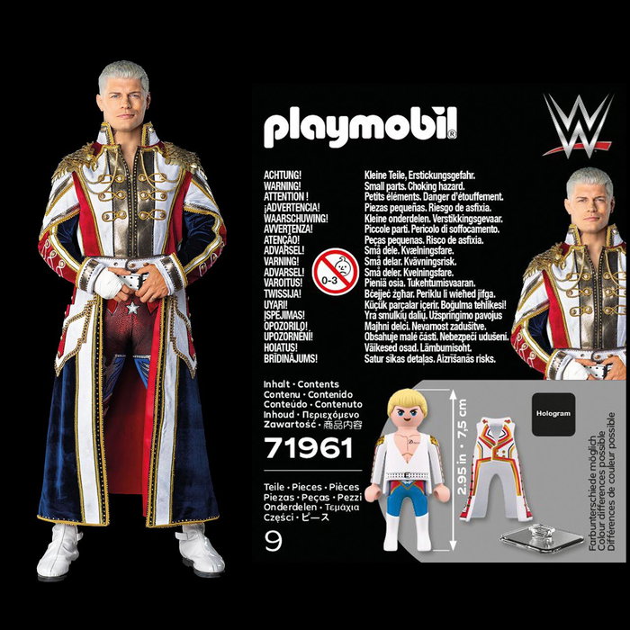 Playmobil WWE Cody Rhodes Playmobil WWE Cody Rhodes