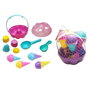 Marbueno Ensemble Seau et Accessoires Multicolore 18x18 cm