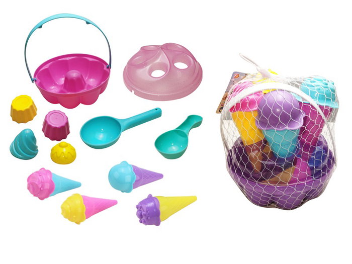 Marbueno 10545 Seau de Plage avec Accessoires Couleur Assortie 18x18 cm Jeu de Plage Été Marbueno 10545 Seau de Plage avec Accessoires Couleur Assortie 18x18 cm Jeu de Plage Été