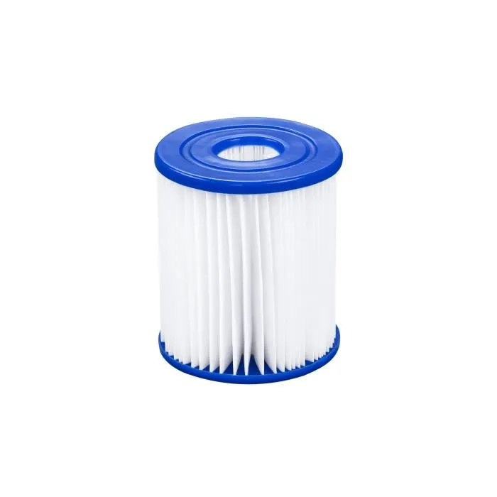 Bestway Kit Piscine hors sol tubulaire Steel Pro - Rectangulaire 366 x 201 x 66 cm - Inclus épurateur à cartouche Flowclear, capacité 9150 L