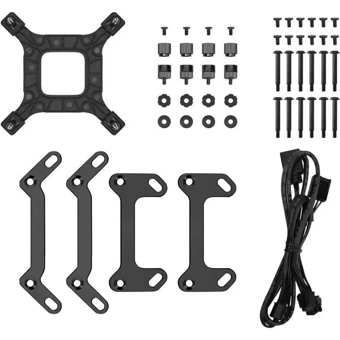 DeepCool - Kit de Refroidissement Liquide Tout-en-Un LQ360 - R-LQ360-BKLSMW-G-1 - Ventilateurs 120mm, Noir DeepCool - Kit de Refroidissement Liquide Tout-en-Un LQ360 - R-LQ360-BKLSMW-G-1 - Ventilateurs 120mm, Noir