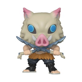 Funko Pop! Vinyl Figure - Inosuke Hashibira - Demon Slayer - 49011 - Figurine de Collection - Hauteur 9 cm