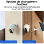 Reolink B420 Caméra de surveillance avec panneau solaire, Blanc