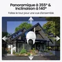 Reolink B420 Caméra de surveillance avec panneau solaire, Blanc