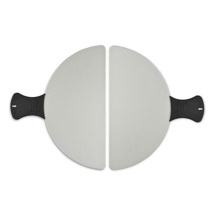 G3 Ferrari G 10032 - Four à pizza électrique sur pierre, 1200W, 31 cm, minuterie mécanique, thermostat jusqu'à 400°C, couleur noir et rouge