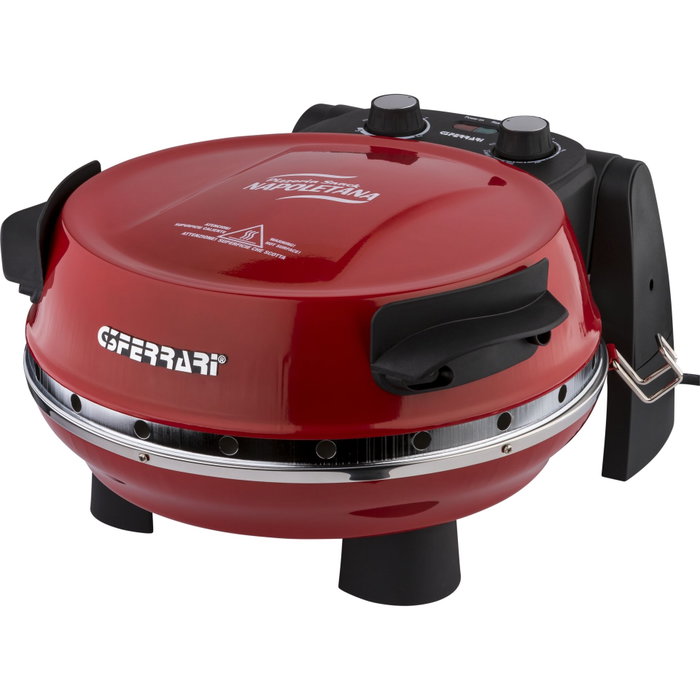 G3 Ferrari Napoletana Four à Pizza Rouge avec 2 Pierres