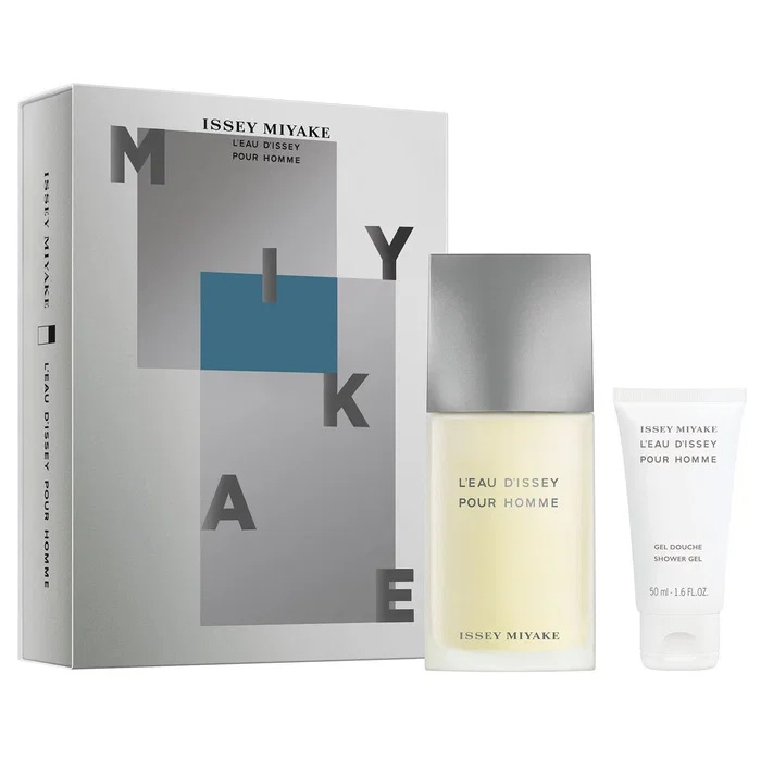 Issey Miyake Set L'Eau d'Issey Pour Homme, Eau de Toilette 75 ml et Gel Douche 50 ml