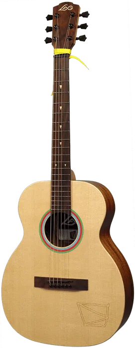 LAG Travel Signature Vianney A/E Guitare Acoustique-Électrique de Voyage - Natural LAG Travel Signature Vianney A/E Guitare Acoustique-Électrique de Voyage - Natural