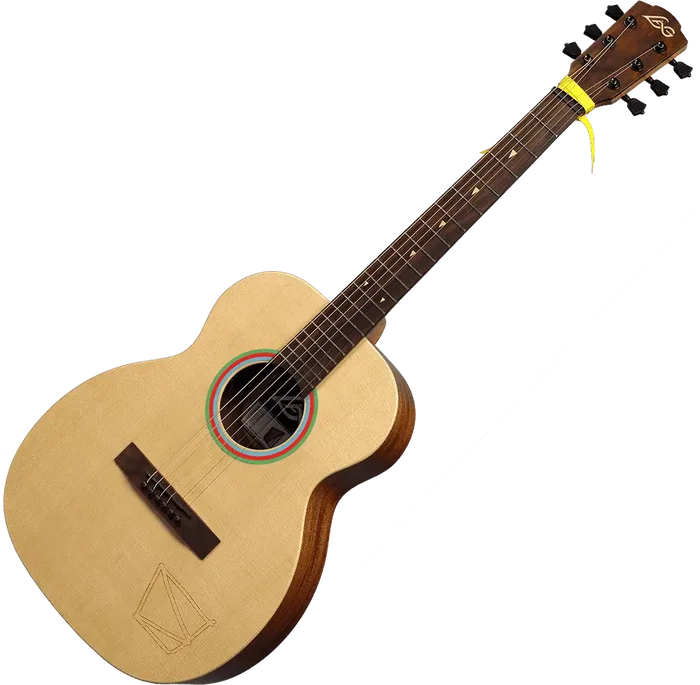 LAG Travel Signature Vianney A/E Guitare Acoustique-Électrique de Voyage - Natural LAG Travel Signature Vianney A/E Guitare Acoustique-Électrique de Voyage - Natural