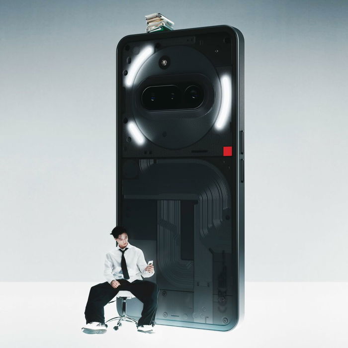 Smartphone Nothing PHONE(3A) 6,77" Octa Core 8 GB RAM 128 GB Noir