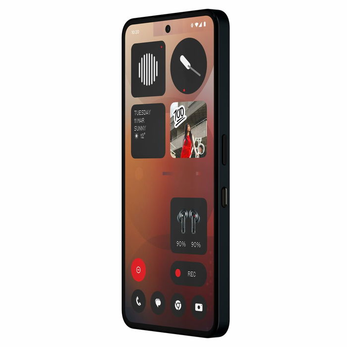 Smartphone Nothing PHONE(3A) 6,77" Octa Core 8 GB RAM 128 GB Noir