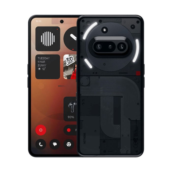 Smartphone Nothing PHONE(3A) 6,77" Octa Core 8 GB RAM 128 GB Noir