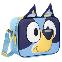 CERDÁ Sac à goûter porteur 3D Bluey pour enfants - 23.5x19.5x10 cm - 67% Polyester, 33% EVA