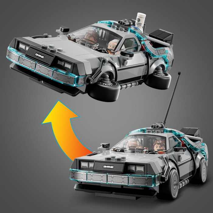 LEGO Speed Champions Machine à Remonter le Temps de Retour vers le Futur 77256