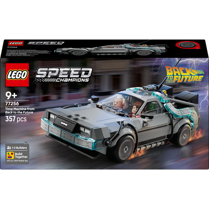 LEGO Speed Champions Machine à Remonter le Temps de Retour vers le Futur 77256
