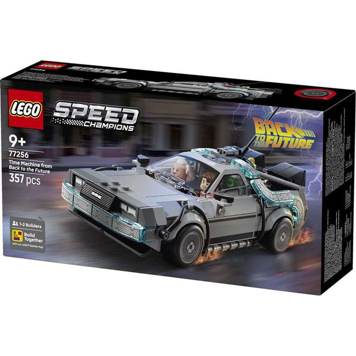 LEGO Speed Champions La machine à remonter le temps de Retour vers le futur (77256) de 357 pièces