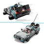 LEGO Speed Champions 77256 La Machine à Remonter le Temps de Retour vers le Futur - Jouet de Construction avec 2 Minifigurines