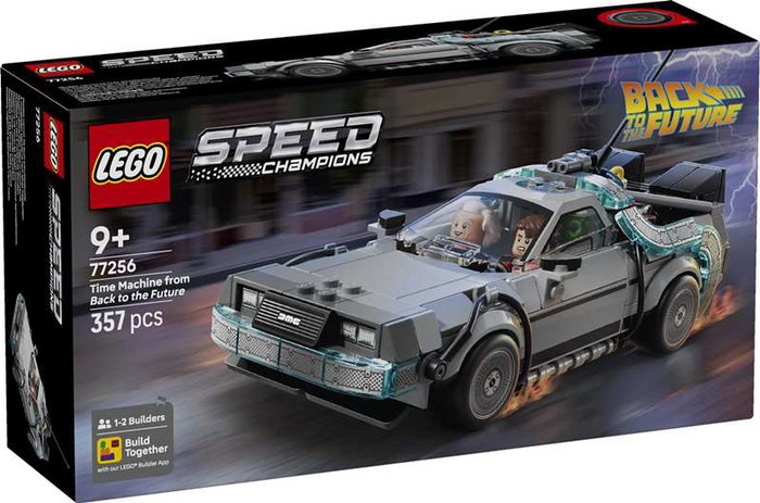 LEGO Speed Champions La machine à remonter le temps de Retour vers le futur (77256) de 357 pièces