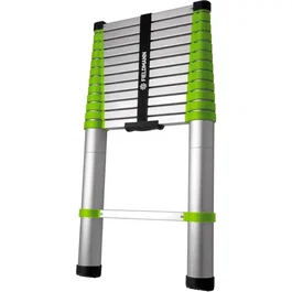 Fieldmann FZZ 4005 Échelle Télescopique en Aluminium - Pliable et Extensible jusqu'à 3,8 m, Charge Max 150 kg, pour Intérieur et Extérieur, 11 kg