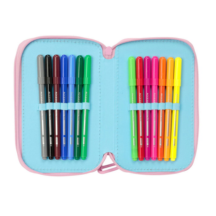 Safta Plumier Triple 37 Pcs 12,5x19,5x5,5Cm
