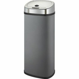 Kitchen Move Poubelle de Cuisine Automatique LARGO 42 L Inox Gris Mat
