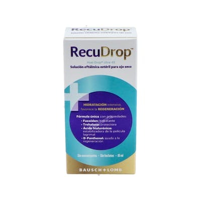 Bausch + Lomb Recudrop Solution ophtalmique pour oeil sec 10 ml Bausch + Lomb Recudrop Solution ophtalmique pour oeil sec 10 ml