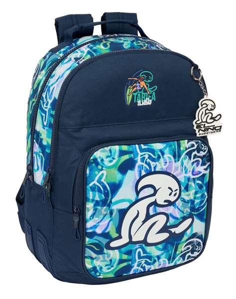 Safta Mochila Kook Sac à dos double adapté pour chariot de l'enfant 32 x 42 x 15 cm pour enfants à partir de 36 mois Safta Mochila Kook Sac à dos double adapté pour chariot de l'enfant 32 x 42 x 15 cm pour enfants à partir de 36 mois