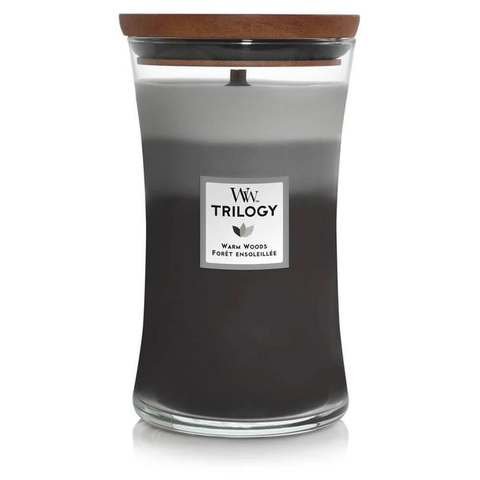 Bougie Parfumée Woodwick Trilogy Large Hourglass Candles Bougie Parfumée Woodwick Trilogy Large Hourglass Candles