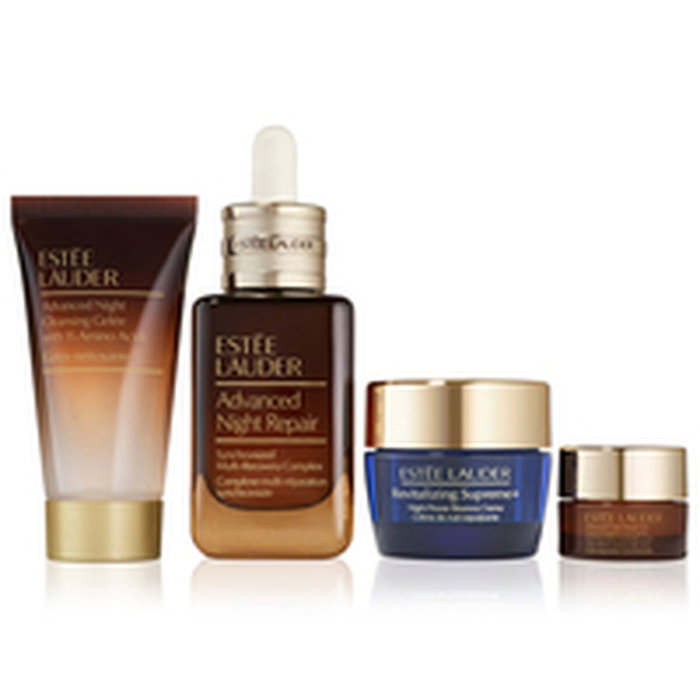 Estée Lauder Coffret Advanced Night Repair 4 Pièces (Sérum 50ml, Nettoyant 30ml, Crème 15ml, Contour Yeux 5ml)