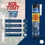 Cyanolit Total Tech - Colle et mastic de fixation étanche - Blanc - 290 ml - Multi-matériaux - Élastique et résistant aux chocs - Pour bâtiment et rénovation
