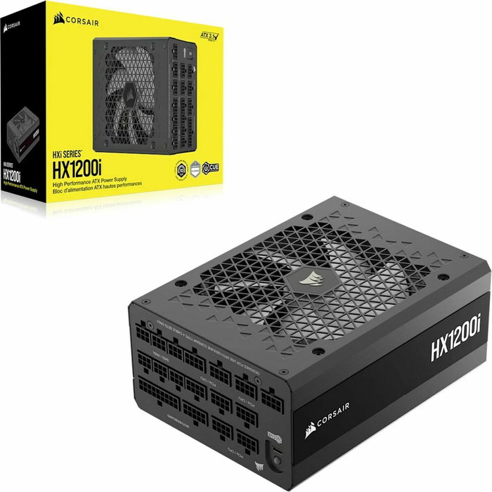 Corsair HX1200i 1200W 80 PLUS Platinum Modulaire Noir Corsair HX1200i 1200W 80 PLUS Platinum Modulaire Noir