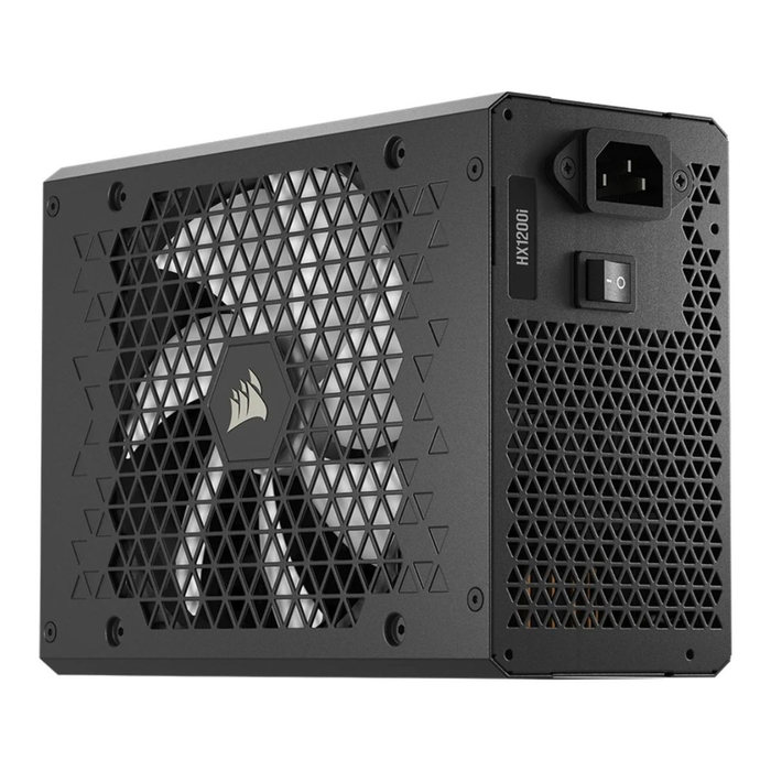 Corsair CP-9020307-EU Alimentation PC HX1200i 1200W 80 Plus Platinum Modulaire Noir C14 Corsair CP-9020307-EU Alimentation PC HX1200i 1200W 80 Plus Platinum Modulaire Noir C14
