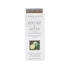 L'ERBOLARIO SOLAR avant et après sérum antiedad 28ml