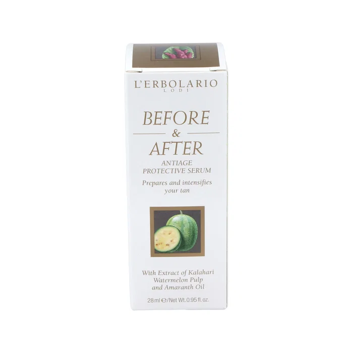 L'ERBOLARIO Solar Antes Y Despues Sérum Anti-Âge Visage 28ml Avant et Après Soleil L'ERBOLARIO Solar Antes Y Despues Sérum Anti-Âge Visage 28ml Avant et Après Soleil