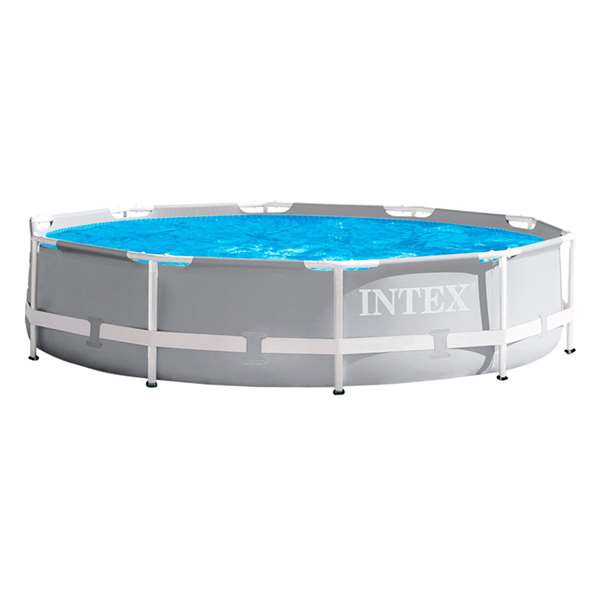 Intex Piscine ronde démontable Prism Frame avec pompe de filtration 305 x 76 cm Capacité 4485 litres PVC