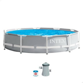 Intex Piscine Démontable Prism Frame 305 x 76 cm, 4485 L