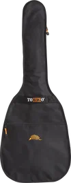 Tobago Lot de 10 Housses pour Guitare Classique 1/2 - Noir, Polyester 600D (Set de 10)