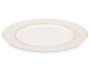 Giftdecor Porte-bougies Losanges Blanc Vieilli 33 cm en Plastique Doré (Set de 24)