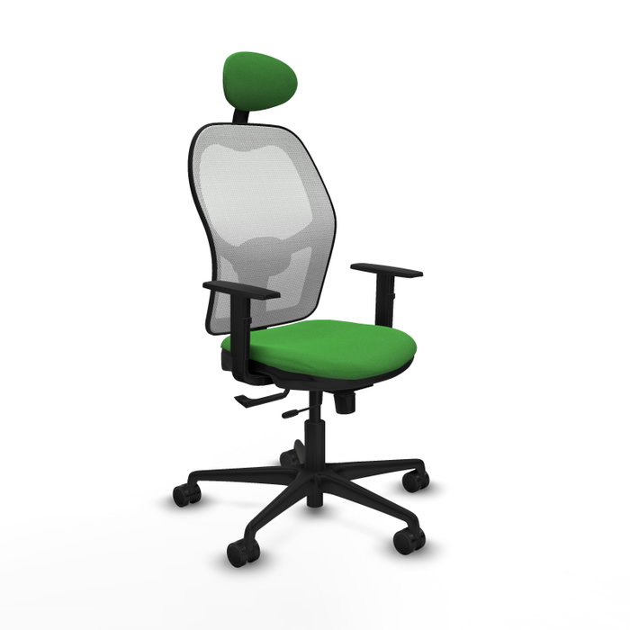 Piqueras y Crespo Chaise de Bureau Jorquera Vert et Blanc Piqueras y Crespo Chaise de Bureau Jorquera Vert et Blanc